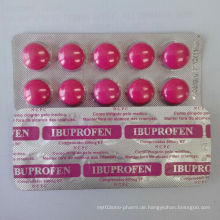 GMP Certificated Ibuprofen Tabletten Bp